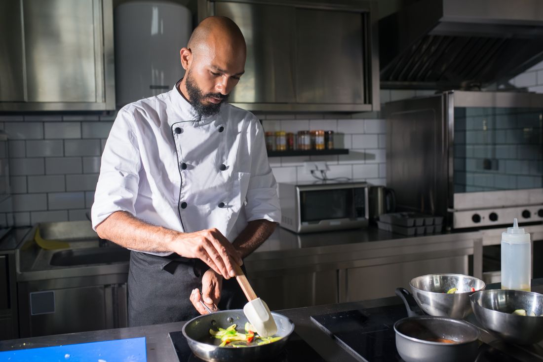 Specialist Chefs at work in a family home