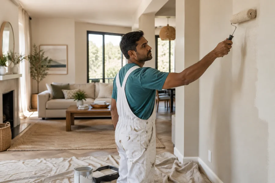 Painters at work — illustrative photograph
